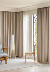 Birkin Velvet Curtain Pleated