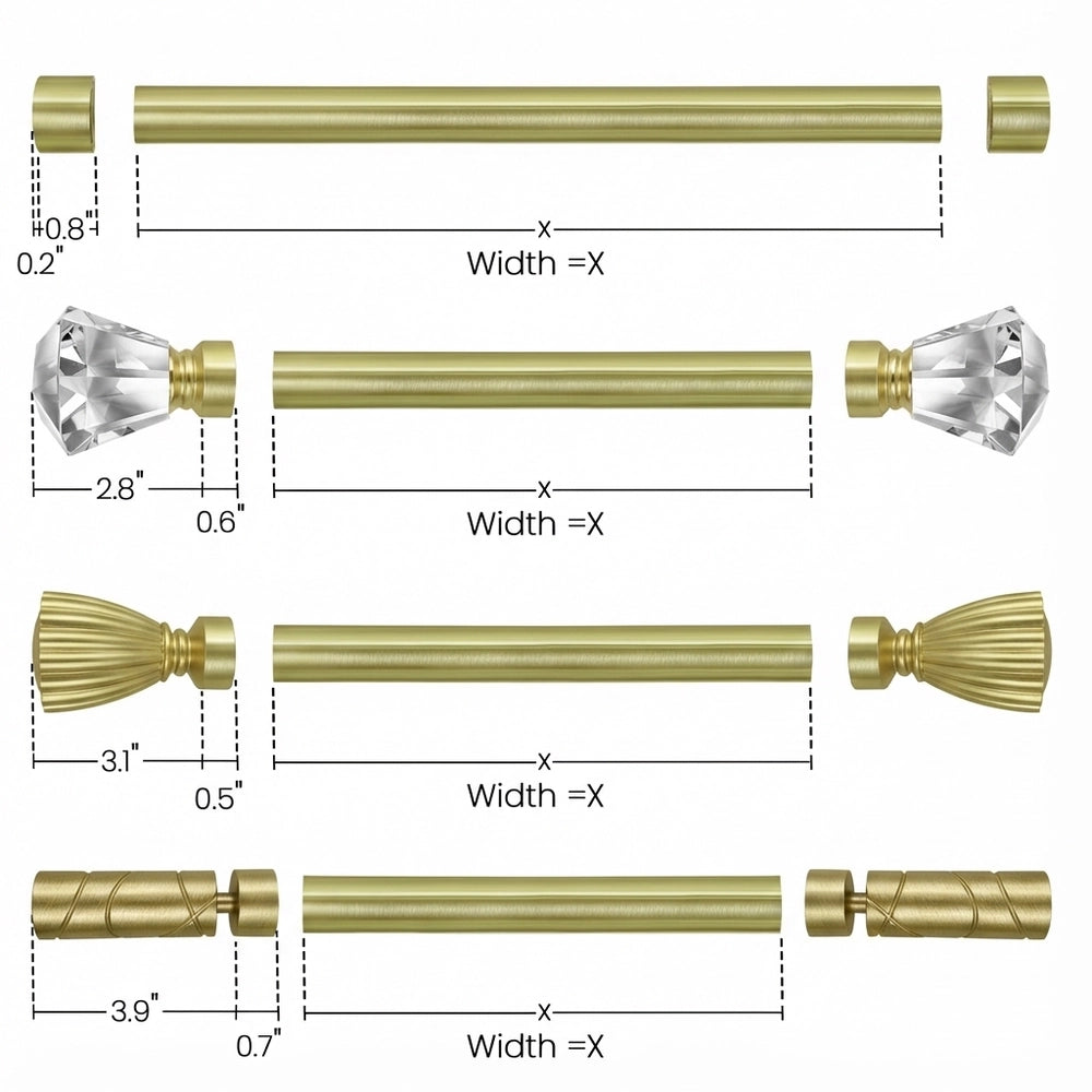 Estate Custom Curtain Rods