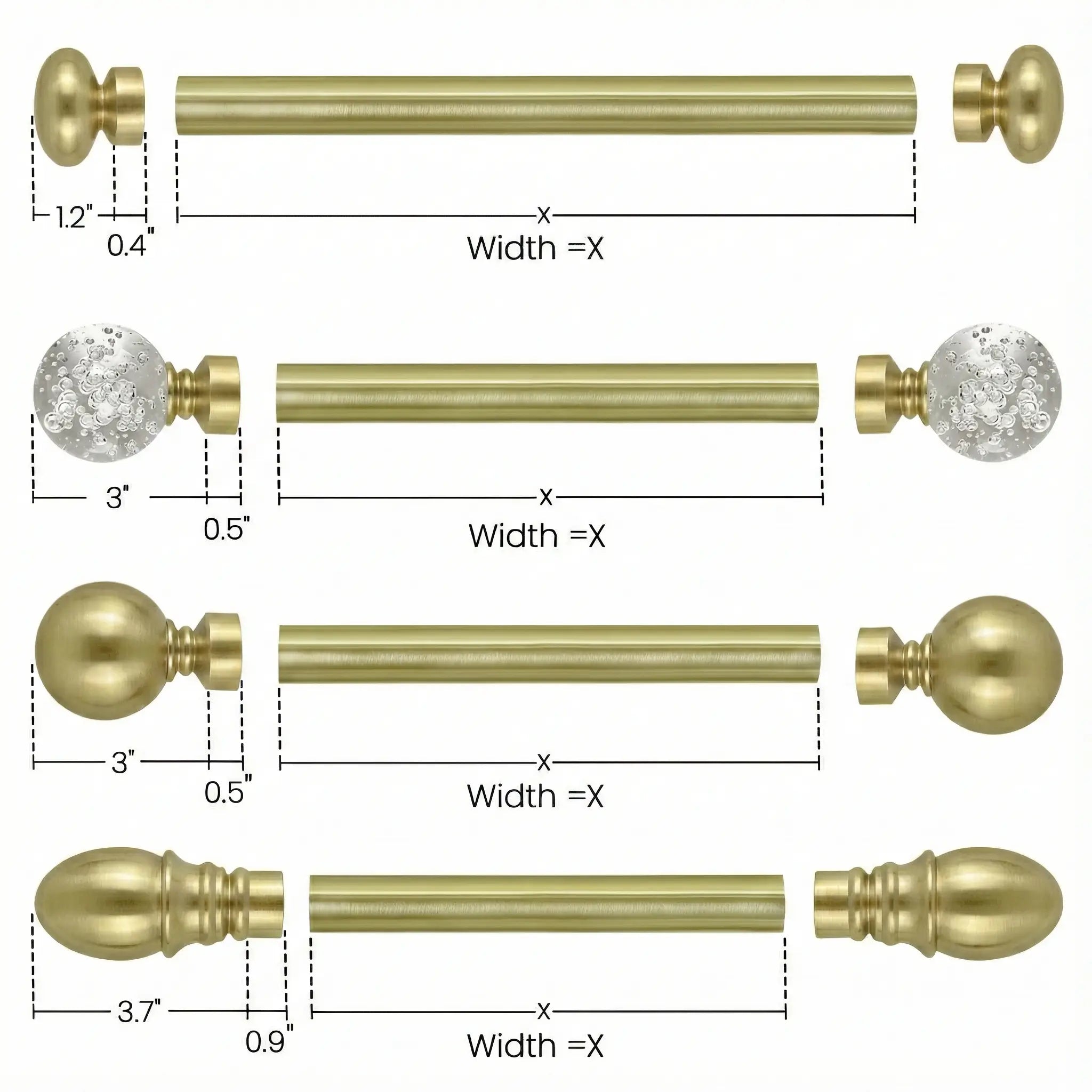 Estate Custom Curtain Rods