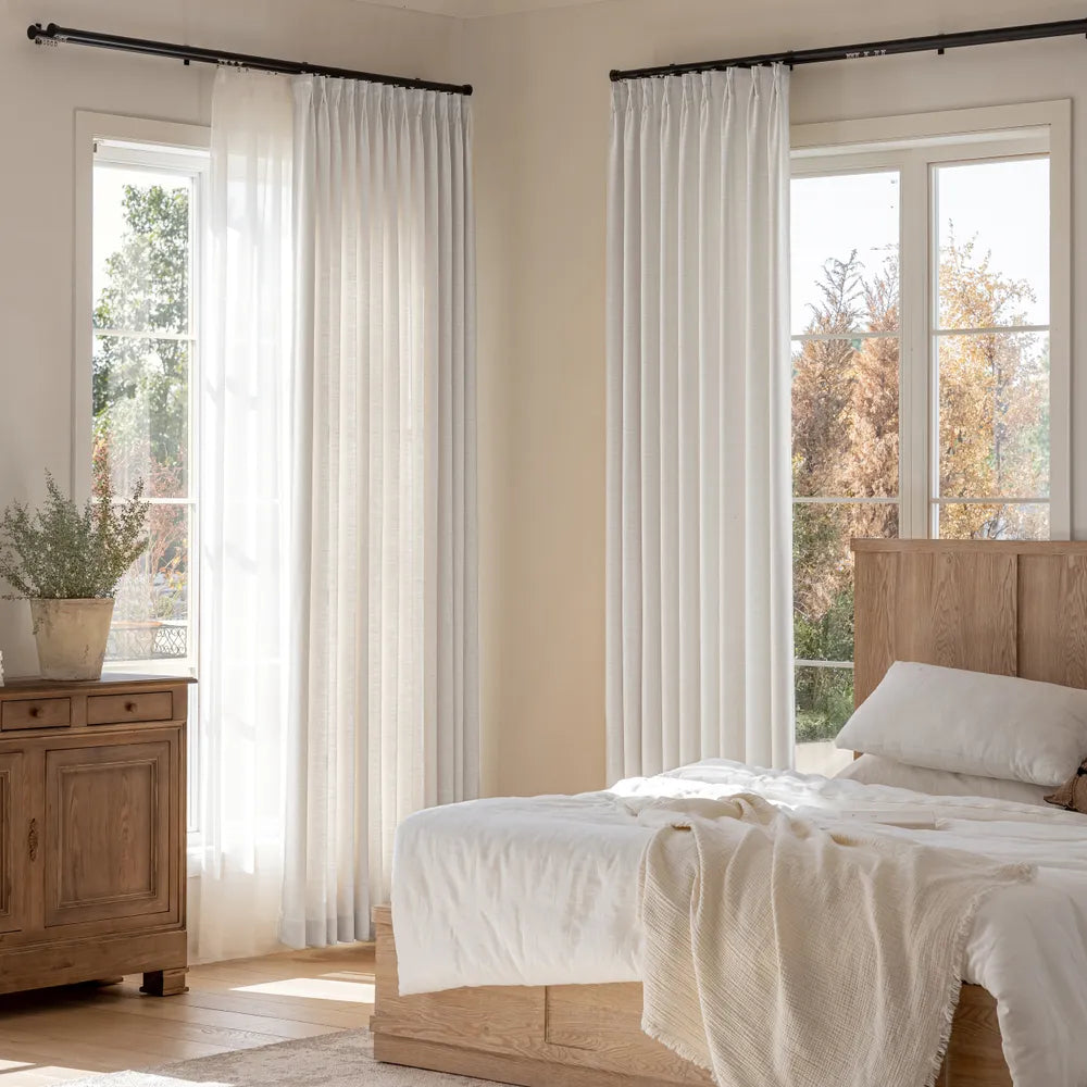 Pearl Linen Curtains