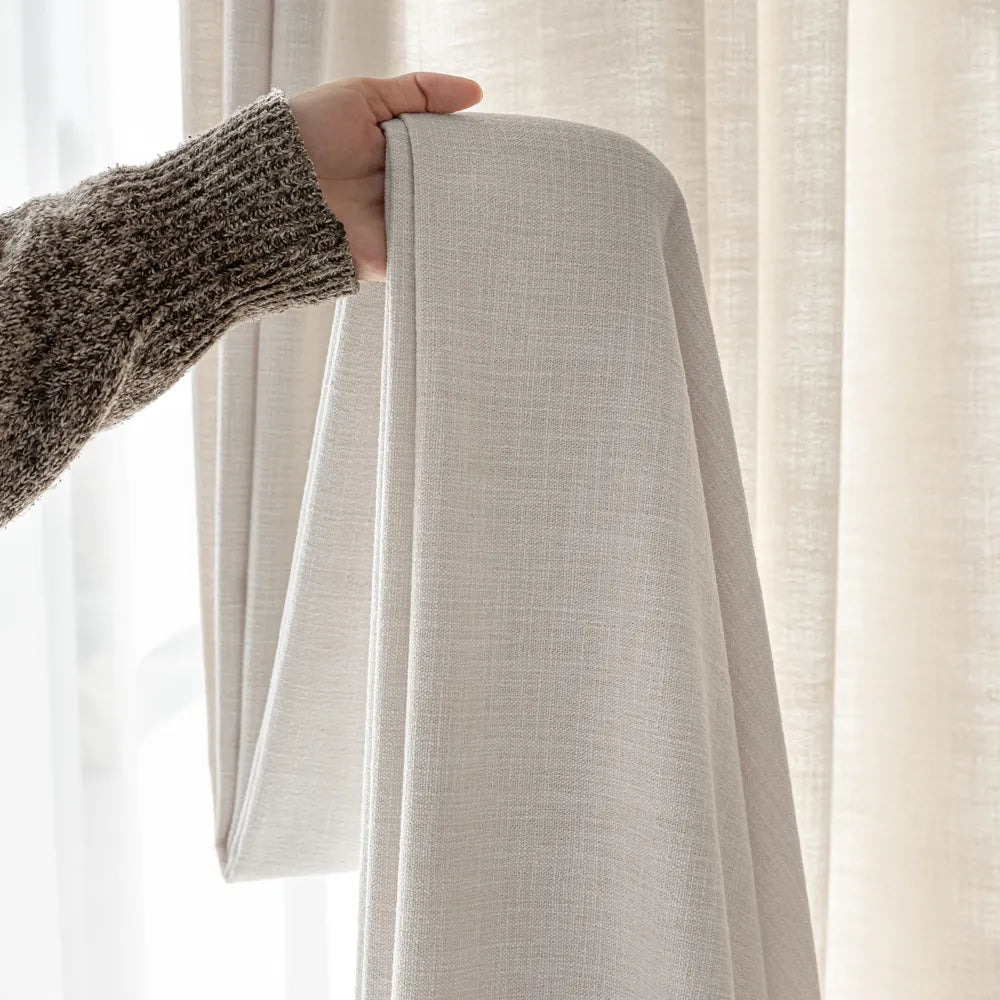Pearl Linen Curtains