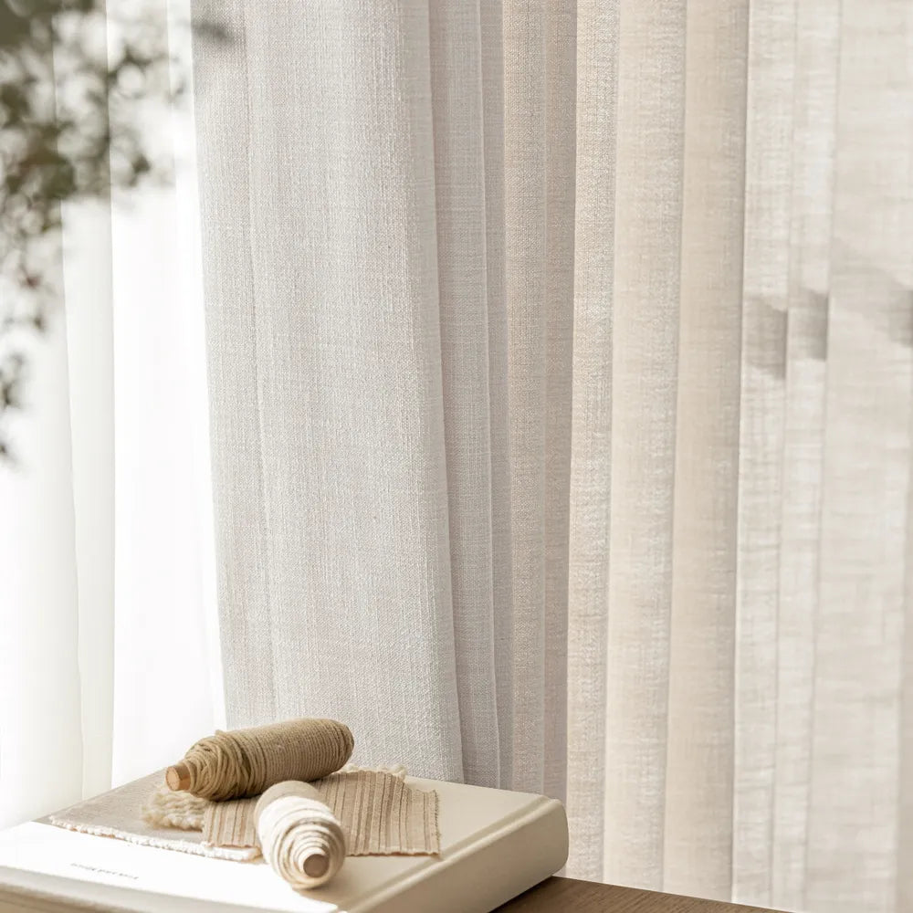 Pearl Linen Curtains